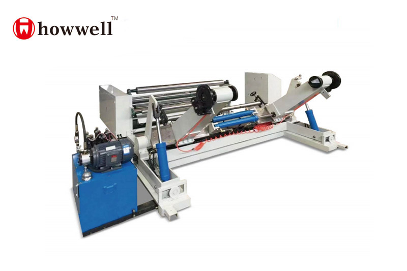 Paper Roll Slitting & Rewinding Machine